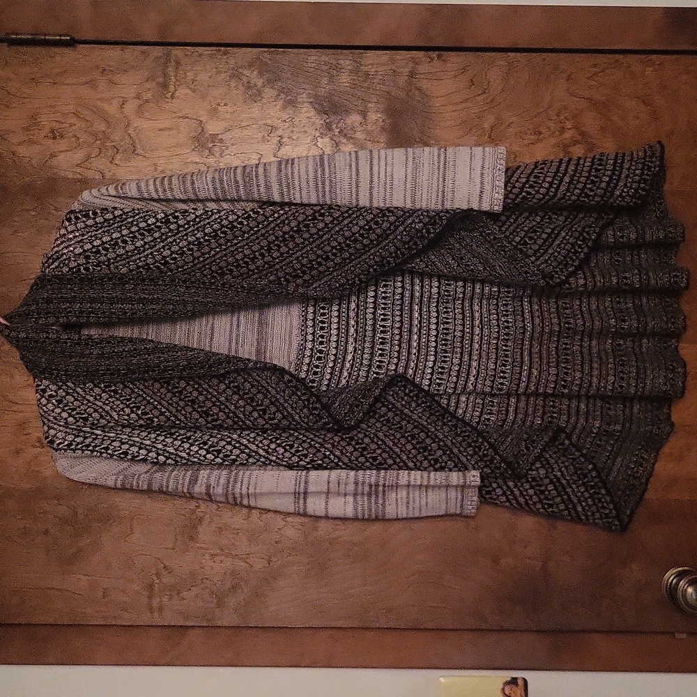 Nic + Zoe Sweater Cardigan Jacket L